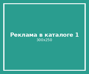 Реклама в каталоге 1