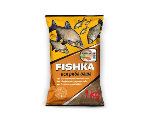 Прикормка Fishka Лещ Миндаль 1кг