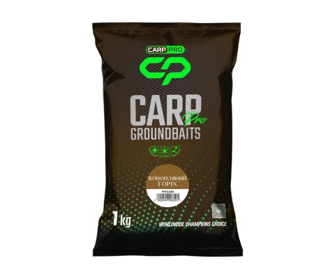 Прикормка Carp Pro Groundbaits Конопляный Орех