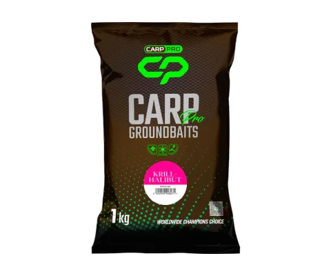 Прикормка Carp Pro Groundbaits Криль Халибут