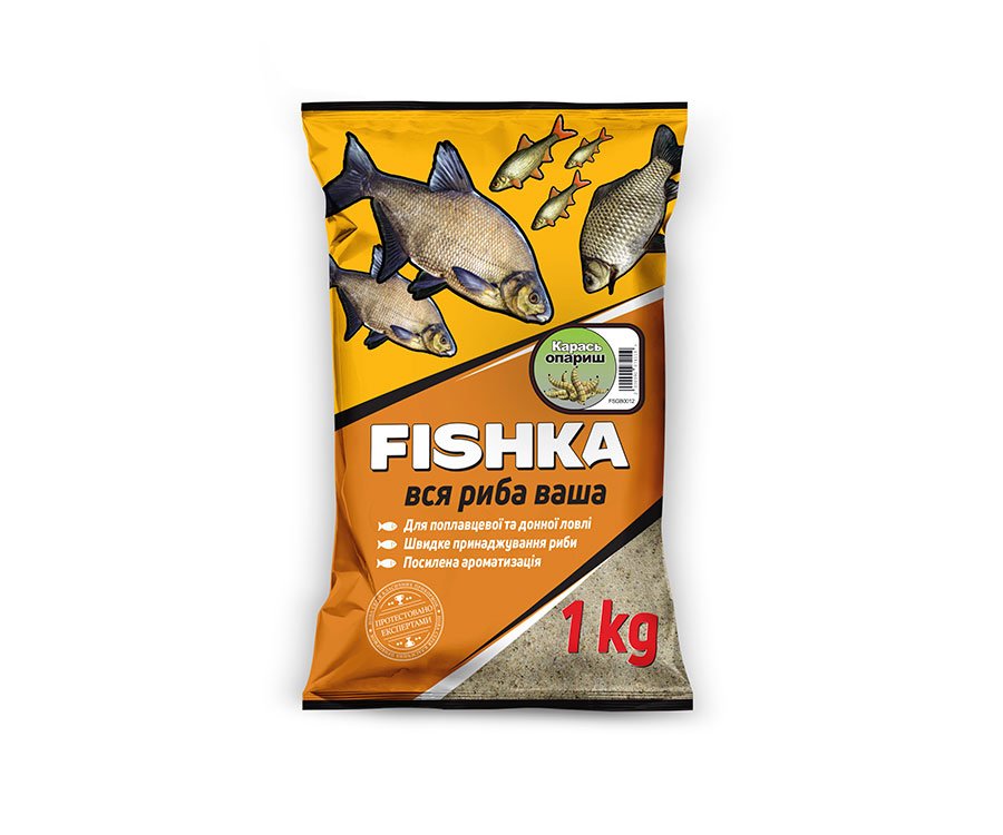 Прикормка Fishka Карась Опарыш 1кг