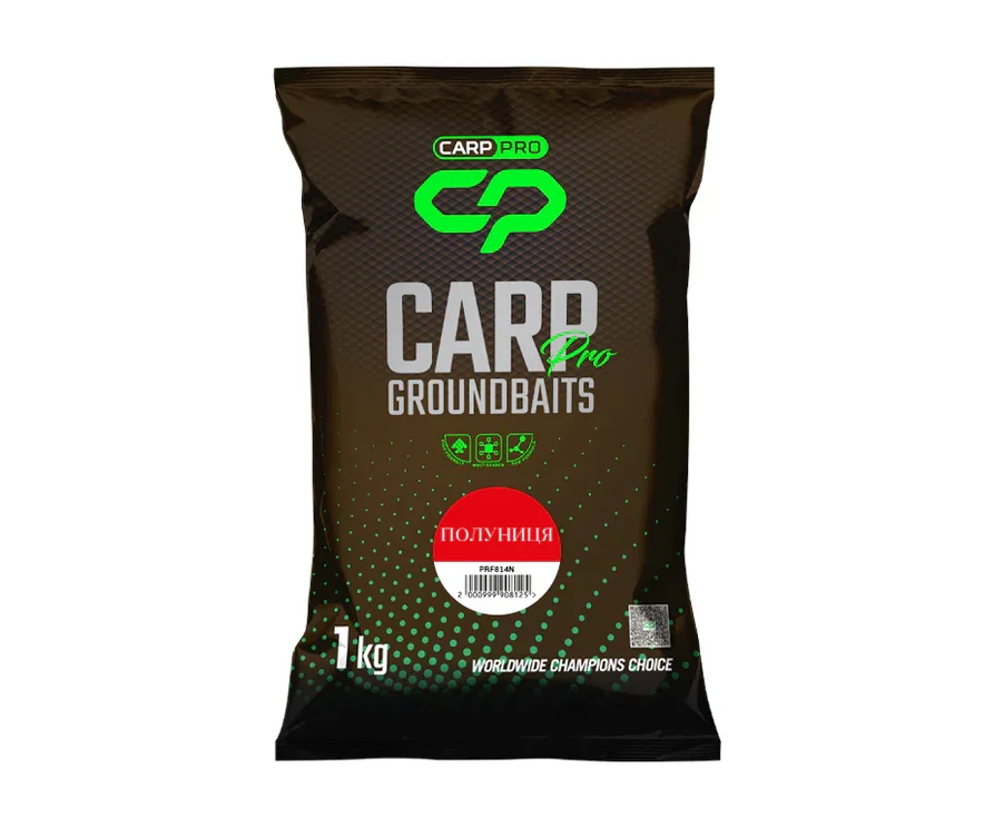 Прикормка Carp Pro Groundbaits Клубника