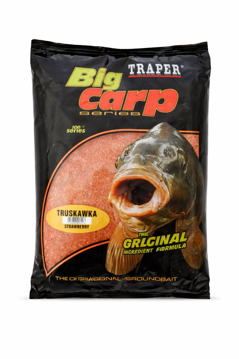 Прикормка Big Carp, Клубника, 2.5 кг.