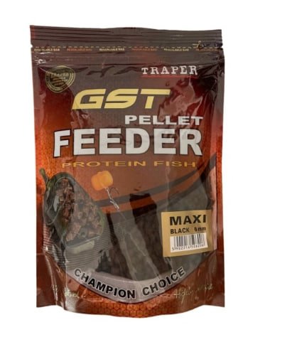 Пелетс GST 6мм/500гр, Maxi black
