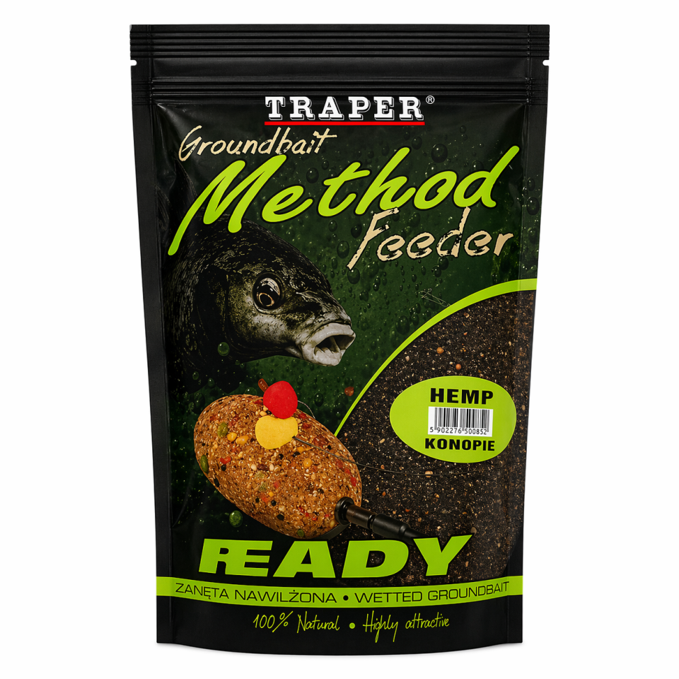 Прикормка READY 750g Конопля