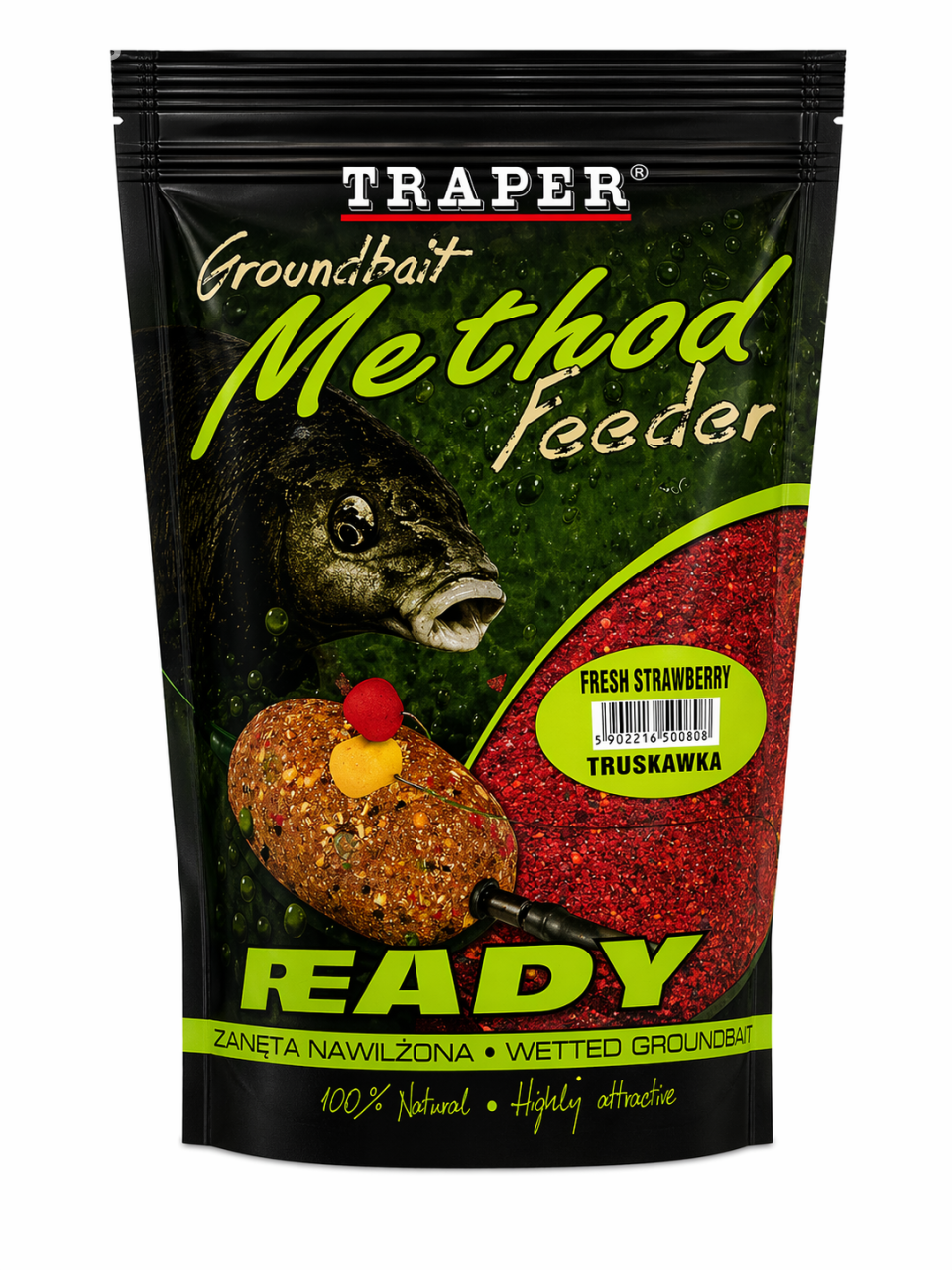 Прикормка READY 750g Клубника