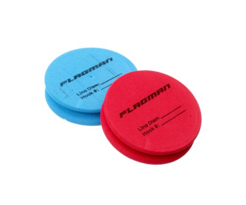 FLAGMAN Поводочница Фидерная RIG BOX WHITH EVA SPOOLS (ROUND BOX) 12шт 3