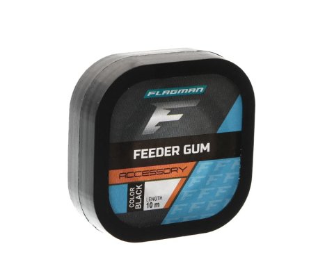 FLAGMAN Амортизатор фидерный FEEDER GUM BLACK 1,0mm 10m