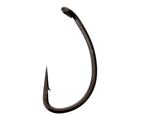 CARP PRO Крючок Карповый  CURVED SHANK Black Teflon