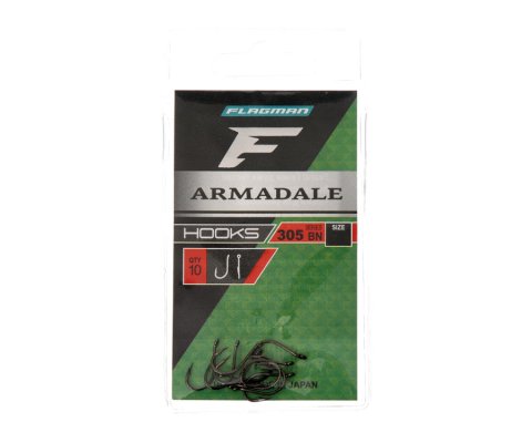 FLAGMAN Крючки Armadale 305 black nickel 10pcs