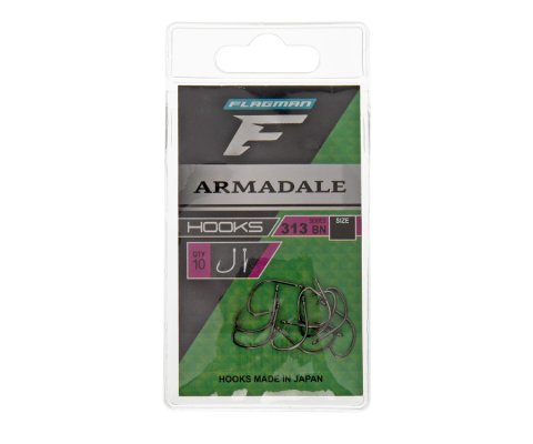 FLAGMAN Крючки Armadale 313 black nickel 10pcs