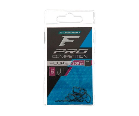 FLAGMAN Крючки Pro Competition 209 black nickel 10pcs