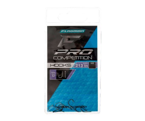 FLAGMAN Крючки Pro Competition 213 black nickel 10pcs