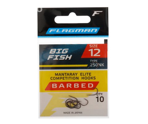 Крючки FLAGMAN MANTARAY BIG FISH  10шт