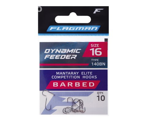 Крючки FLAGMAN MANTARAY DYNAMIC FEEDER 10шт