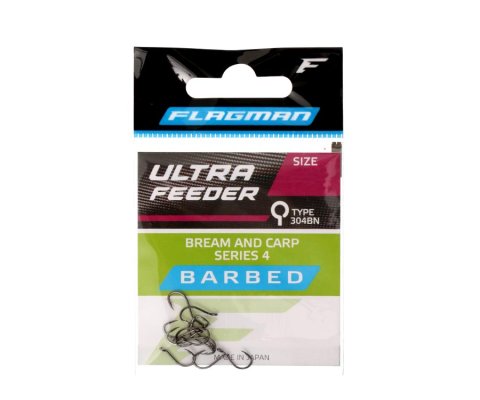 Крючки FLAGMAN ULTRA FEEDER BREAM AND CARP SERIES 4  #14   12pcs