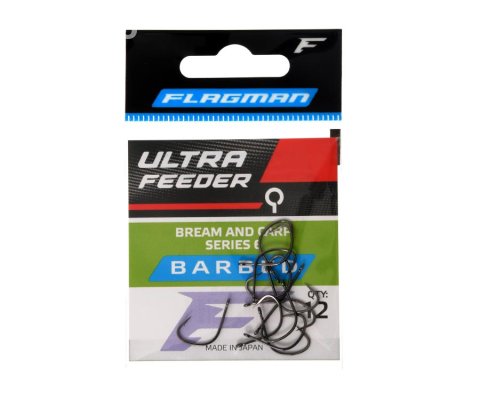 Крючки FLAGMAN ULTRA FEEDER BREAM AND CARP SERIES 6  #8     12pcs