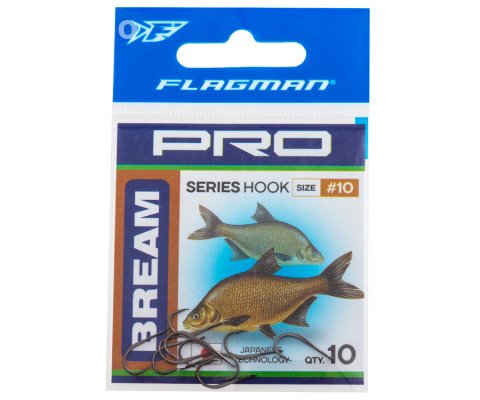 Крючки FLAGMAN PRO BREAM 10шт (чёрный никель)