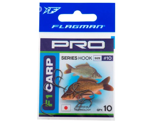 Крючки FLAGMAN PRO F1 CARP #14 10шт