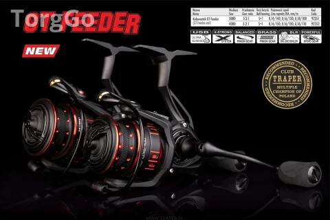 Катушка Traper GT FEEDER 4000