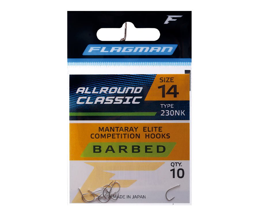 Крючки FLAGMAN MANTARAY ALLROUND CLASSIC 10шт