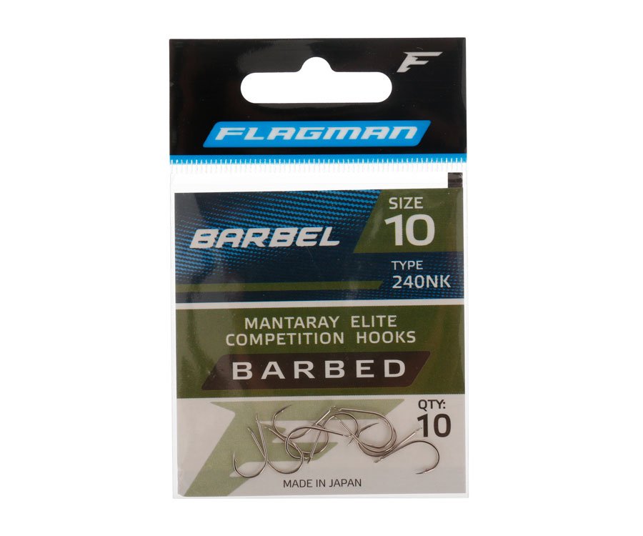 Крючки FLAGMAN MANTARAY BARBEL  10шт