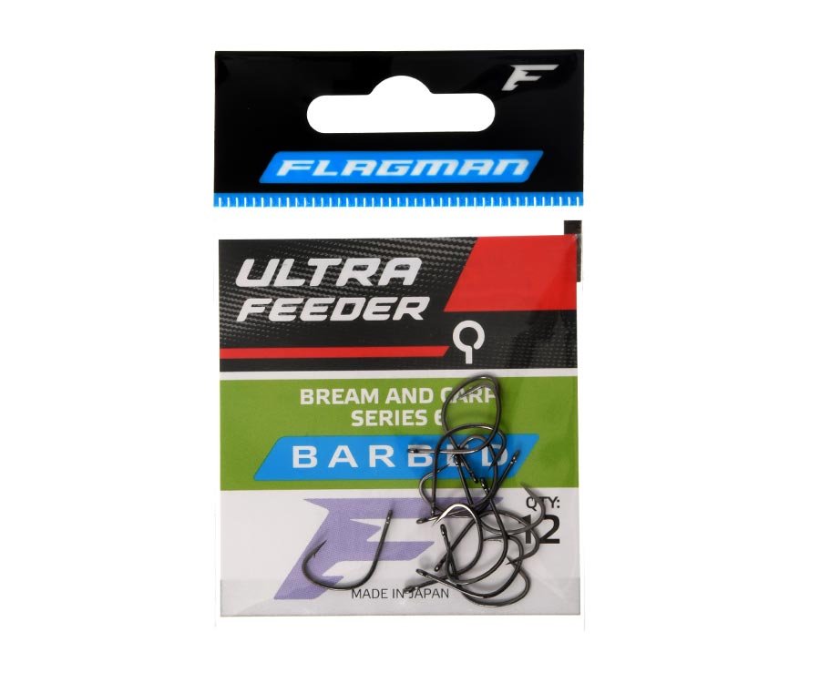 Крючки FLAGMAN ULTRA FEEDER BREAM AND CARP SERIES 6  #8     12pcs