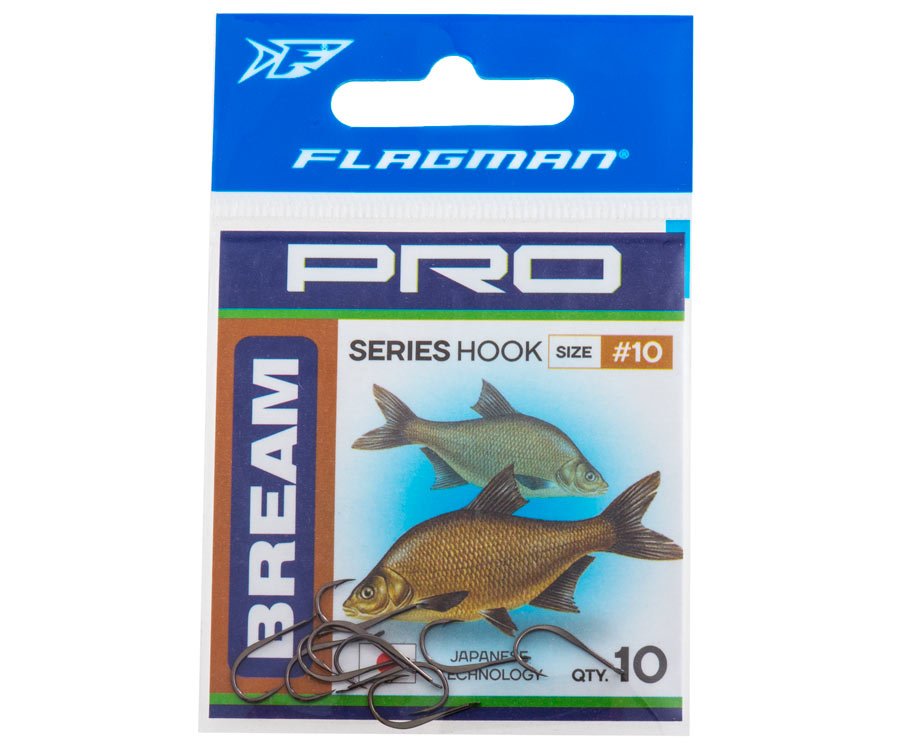 Крючки FLAGMAN PRO BREAM 10шт (чёрный никель)