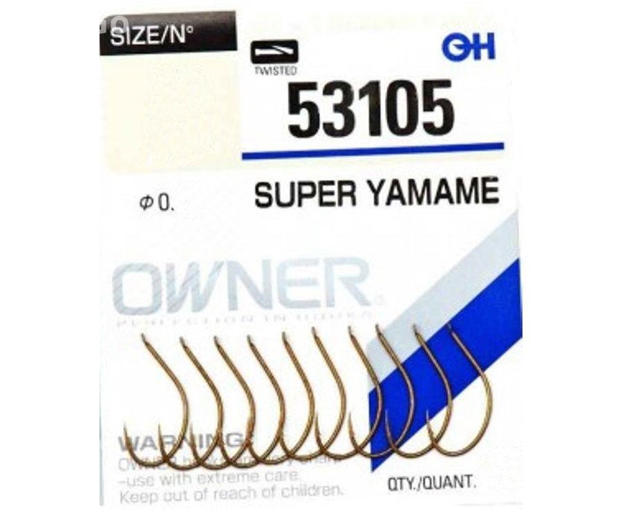 Крючки "OWNER" 53105 Super Yamame brown
